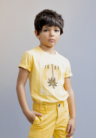 Chlapecké tričko s potiskem palmy IKKS