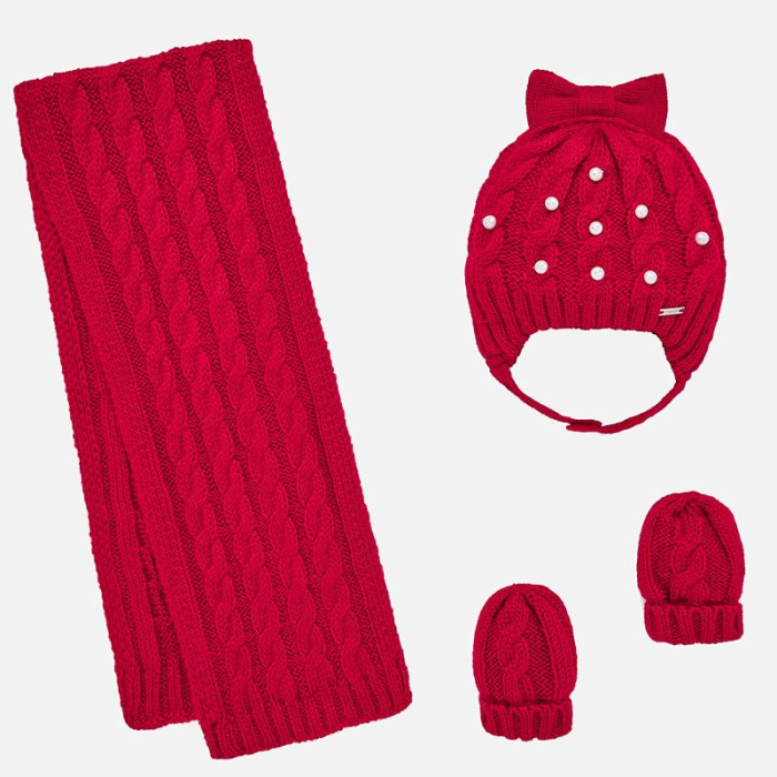 деталь Hat and Scarf Set baby girl