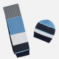 предварительный просмотр Hat and Scarf Set baby boy