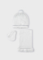náhled Dětská dívčí souprava - čepice, šála a rukavice MAYORAL